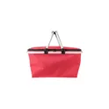 Variante rouge - Panier pliable en polyester personnalisable avec logo - Douglas