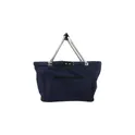Variante bleu - Panier pliable en polyester personnalisable avec logo - Nadine