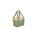 Variante Vert olive - Panier isotherme pliable personnalisable en R-PET avec logo - InSideOut Sogne