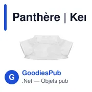 Peluche personnalisable Panthère avec logo - Kerry - Miniature 7