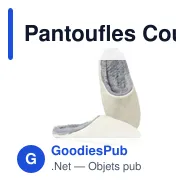 Pantoufles Coulter - Miniature 2
