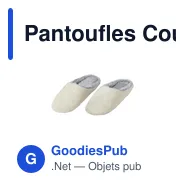 Pantoufles Coulter - Miniature 12