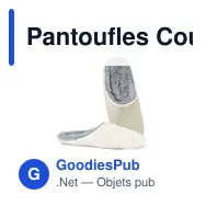 Pantoufles Coulter - Miniature 3