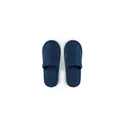 Variante bleu marine - Pantoufles personnalisables Tarkun avec logo - Confort unisexe