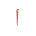 Variante orange - PANY Lanyard crochet métal 20mm