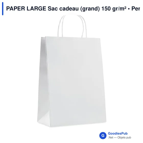 PAPER LARGE Sac cadeau (grand) 150 gr/m² - Image 5