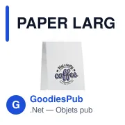PAPER LARGE Sac cadeau (grand) 150 gr/m² - Miniature 6