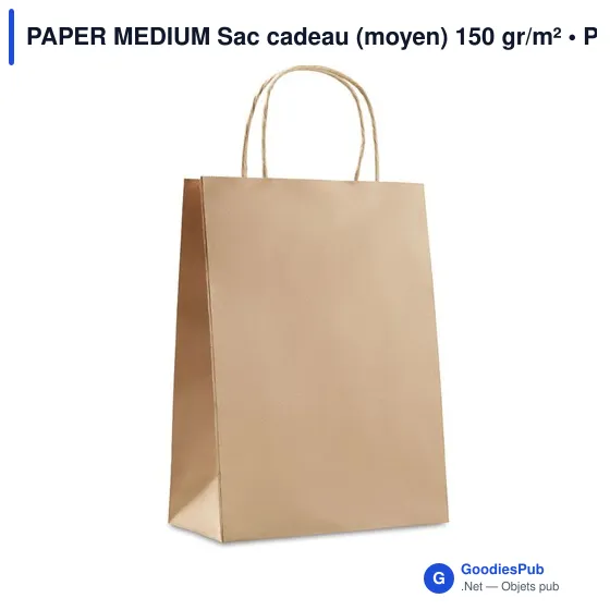 PAPER MEDIUM Sac cadeau (moyen) 150 gr/m² - Image 6