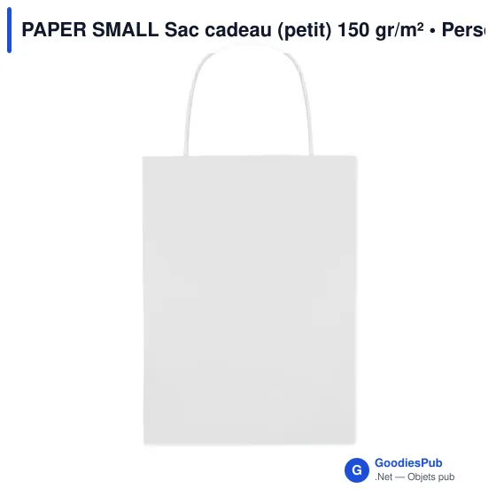 PAPER SMALL Sac cadeau (petit) 150 gr/m² - Image 1