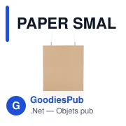 PAPER SMALL Sac cadeau (petit) 150 gr/m² - Miniature 4