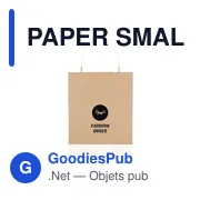 PAPER SMALL Sac cadeau (petit) 150 gr/m² - Miniature 6