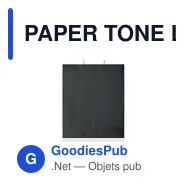 PAPER TONE L Sac en papier grand format - Miniature 6