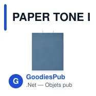 PAPER TONE L Sac en papier grand format - Miniature 8