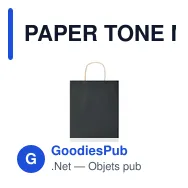 PAPER TONE M Sac en papier moyen format - Miniature 2