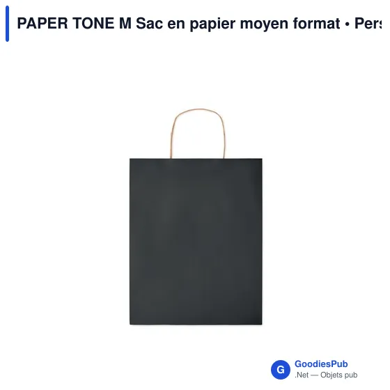 PAPER TONE M Sac en papier moyen format - Image 2