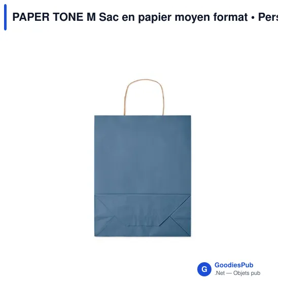 PAPER TONE M Sac en papier moyen format - Image 11