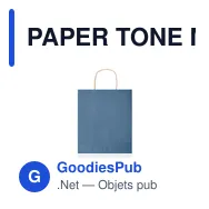 PAPER TONE M Sac en papier moyen format - Miniature 12