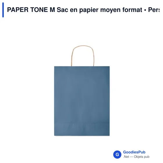 PAPER TONE M Sac en papier moyen format - Image 12