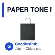 PAPER TONE M Sac en papier moyen format - Miniature 4