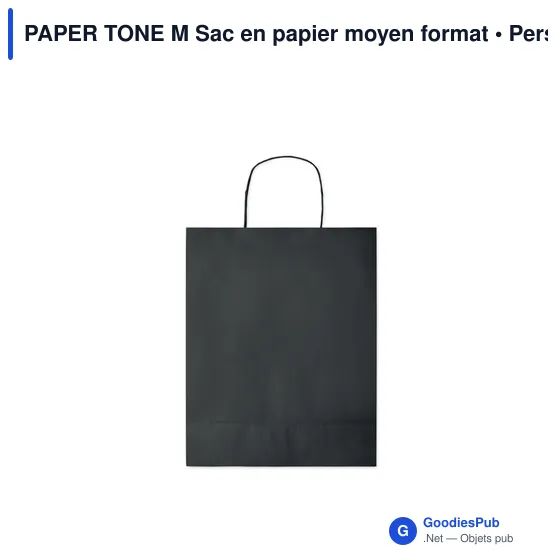 PAPER TONE M Sac en papier moyen format - Image 4