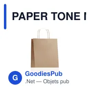 PAPER TONE M Sac en papier moyen format - Miniature 5