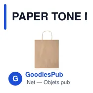 PAPER TONE M Sac en papier moyen format - Miniature 8