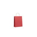 Variante rouge - PAPER TONE M Sac en papier moyen format
