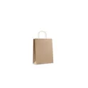 Variante beige - PAPER TONE M Sac en papier moyen format