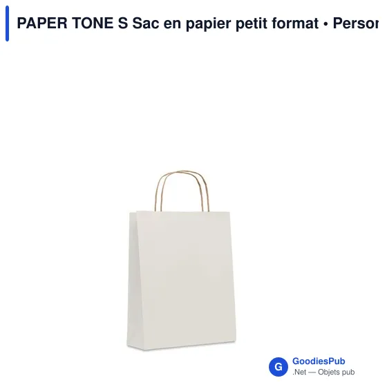 PAPER TONE S Sac en papier petit format - Image 11