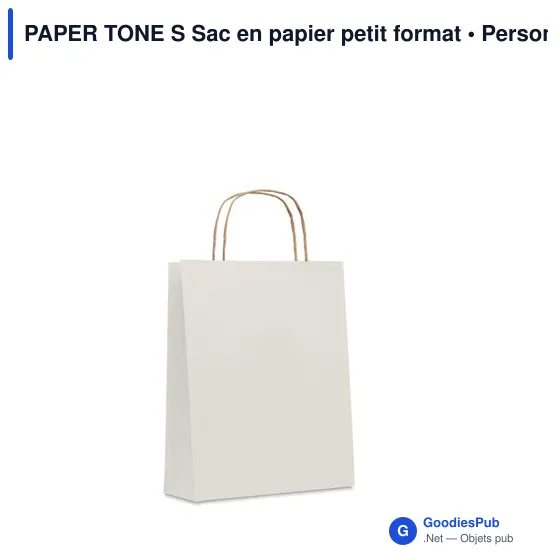 PAPER TONE S Sac en papier petit format - Image 12