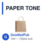 PAPER TONE S Sac en papier petit format - Miniature 3