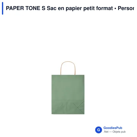 PAPER TONE S Sac en papier petit format - Image 9