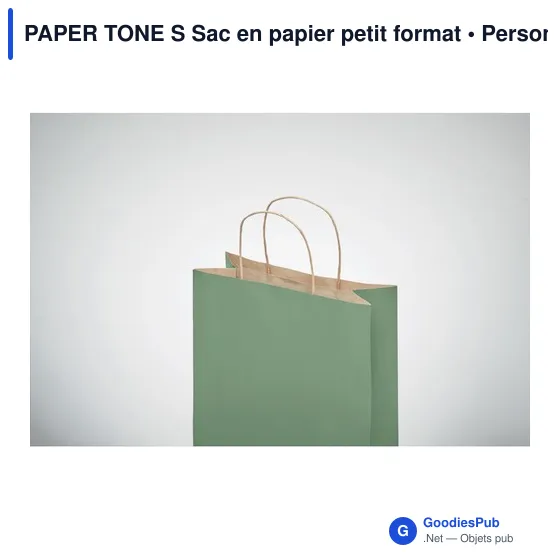 PAPER TONE S Sac en papier petit format - Image 10