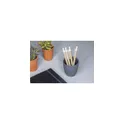 Variante naturel - Stylo bille personnalisable en paille de blé avec logo