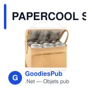 PAPERCOOL Sac isotherme 6 canettes - Miniature 2