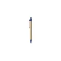 Variante bleu - Stylo bille personnalisable en carton avec logo - PaperWrite