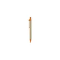 Variante orange - Stylo bille personnalisable en carton avec logo - PaperWrite