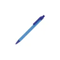 Variante Bleu - Stylo bille personnalisable en PP recyclé avec logo - R-PP