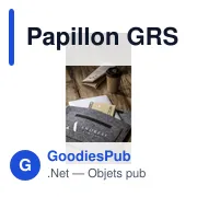 Étui pour ordinateur portable personnalisable avec logo - Papillon GRS RPET - Miniature 5