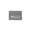 Variante gris - Étui pour ordinateur portable personnalisable avec logo - Papillon GRS RPET