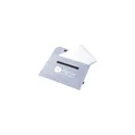 Variante gris clair - Étui pour ordinateur portable personnalisable avec logo - Papillon GRS RPET