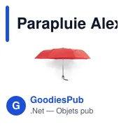Parapluie Alexon - Miniature 7