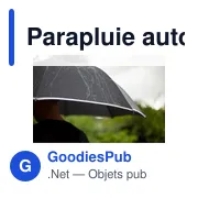 Parapluie automatique | Bradyn - Miniature 2