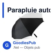 Parapluie automatique | Bradyn - Miniature 3