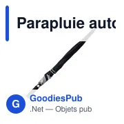Parapluie automatique | Bradyn - Miniature 4