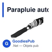 Parapluie automatique | Bradyn - Miniature 6