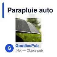 Parapluie automatique | Bradyn - Miniature 9