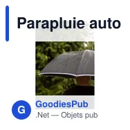 Parapluie automatique | Bradyn - Miniature 10