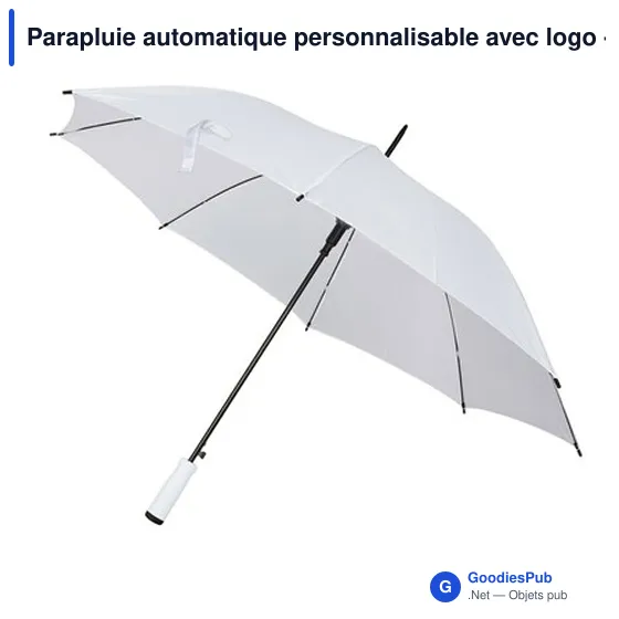Parapluie automatique personnalisable avec logo - Dwight - Image 7
