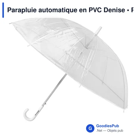 Parapluie automatique en PVC Denise